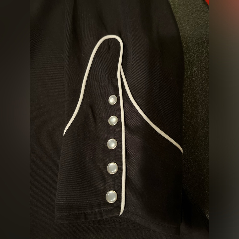 H Bar C XL Black Label Vintage Inspired Royal Flush Shirt - Picture 12 of 14
